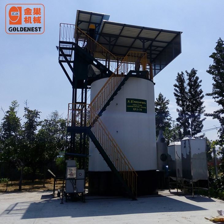 Waste To Organic Fertilizer Fermentation Compost Equipment